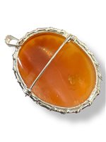 Brooch Mandile 1922 Woman Cammei  in Silver Conchiglia 2MSPC4 - 2MSPC4